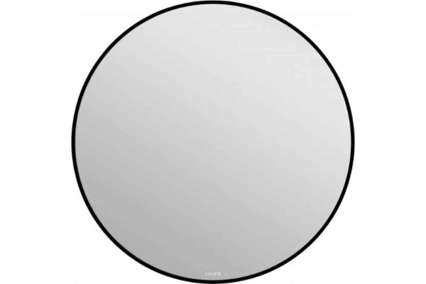 Зеркало ECLIPSE smart  90x90 с подсветкой круглое черная рамка 64148 CERSANIT