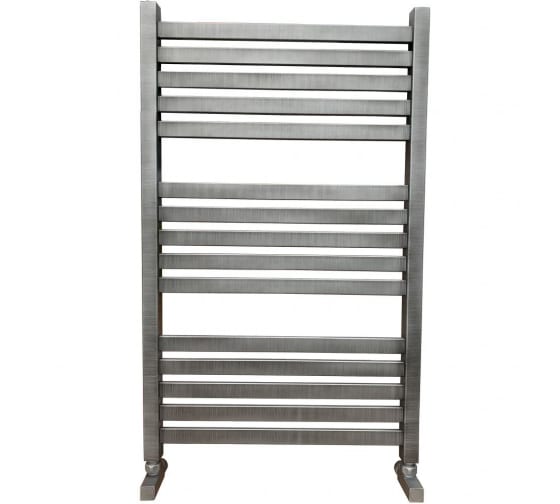 Полотенцесушитель ЛМ-6 100/50 водяной НИКА (с ком-том фарнитуры Люкс вентиль квад, RAL 9005 матовый)