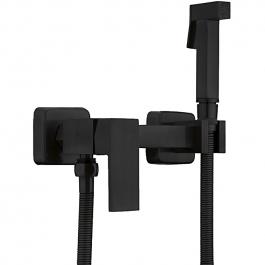 Гигиенический душ со смесителем (черный)*10 F7504-6 FRAP