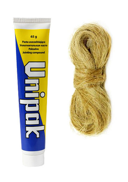 Комплект №2 UNIPAK (паста 75 г.+ лен 13г.)