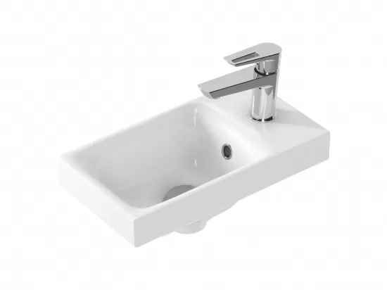 Раковина встраиваемая MODUO 40, 1 отв., белый, Сорт1 CERSANIT
