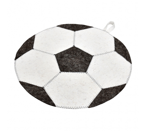 Коврик Банные штучки  для сауны Футбольный мяч