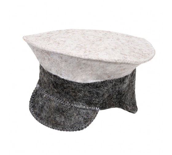 Шапка  Hot Pot Фуражка комби белая