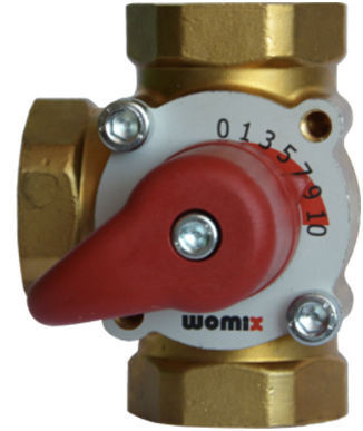 Смесительный вентиль трех-ходовой 18КВ 1 1/4" FB