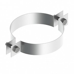 Хомут   под растяжку на 2 стороны ф 200 (нерж 1,0 мм) Sferra