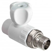 Кран п/радиатор 25х3/4 прямой ПП