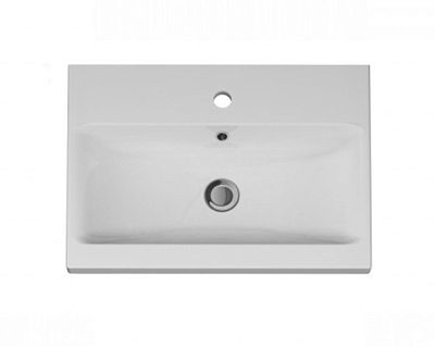 Раковина мебельная, M90WCC0602WG, 60 см, встроенная