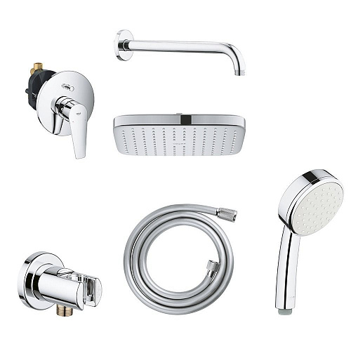 Набор для душа встройка(29079001+26681000+27488000+26406001) 110800 BauEdge GROHE