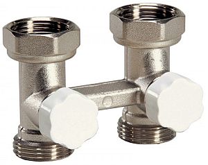 Двухтрубная система, прямой блок  3/4" Luxor М176(М186)