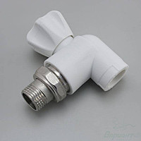 Кран п/радиатор 20х1/2 угловой ПП Berke