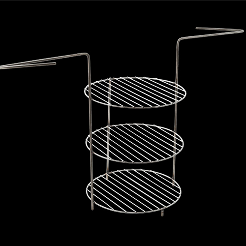 Решетка-гриль Амфора к тандырам Атаман, Большой, Дастархан, Есаул, Охотник, Скиф (3х ярусная средняя)