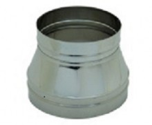 Оголовок  d100/200 (нерж. 0,5мм/оцинк.0.5 мм) К БЕЗ ЗОНТА Sferra