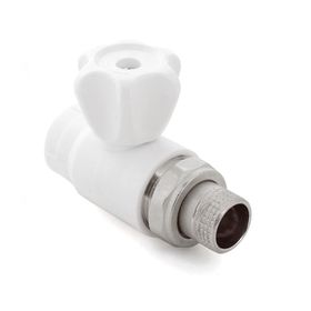 Кран п/радиатор 25х3/4 прямой ПП РТП (40/10)