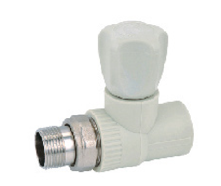 Вентиль радиаторный Federica Bugatt  20х1/2 прямой ПП