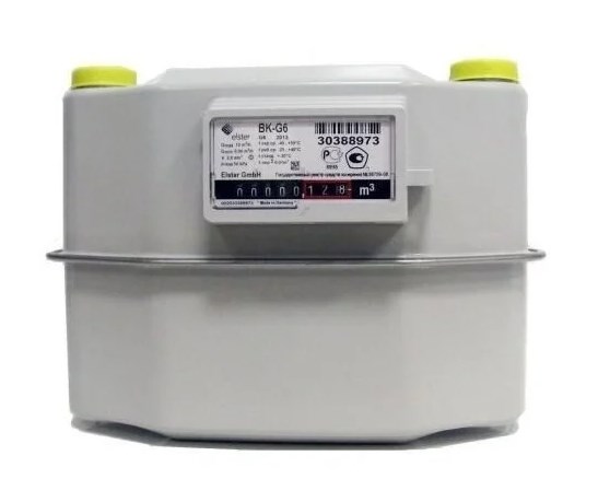 Счетчик газа ВК G6 правый (200 мм) 2020г.