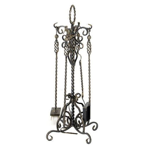 Набор каминный  Везувий кованый N110S