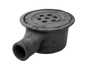 Трап чугунный ду 100 горизонтальный