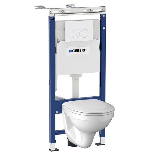 Комплект инсталляции Geberit  458.122.2U.1 + унитаз KOLO idol (M1310002U+458.122.11.1)