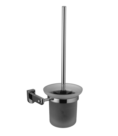 ЕРШИК ДЛЯ УНИТАЗА LEMARK OMEGA LM3137C С ДЕРЖАТЕЛЕМ (СТАКАН-СТЕКЛО), ХРОМ