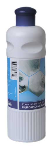 Средство для очистки гидромассажных систем,флакон 1000мл.