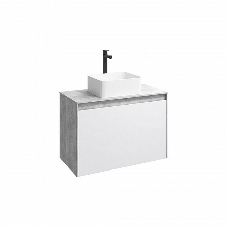 Корпус тумбы под умывальник Mobi бетон Т6/BS 60 5065-KL Аквалоджик