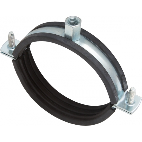 Хомут стальной с резиновым уплотнением 25 (3/4) М8