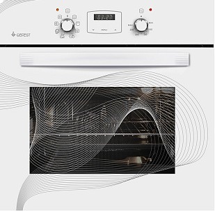 Духовка эл. ГЕФЕСТ ЭДВ ДА 622-02 К 28(бел с рисунком)