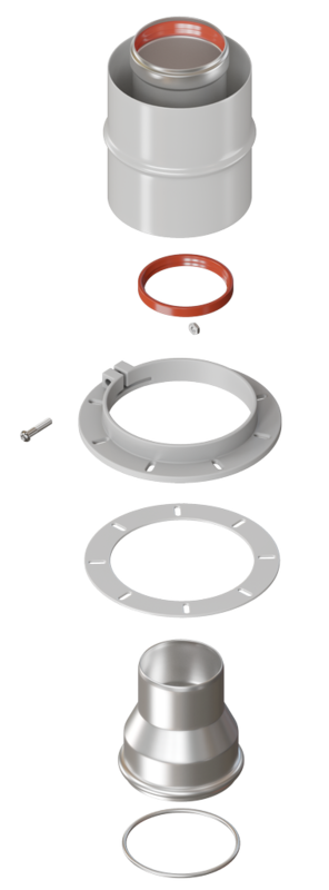 Адаптер 60х100-150 вертикальный