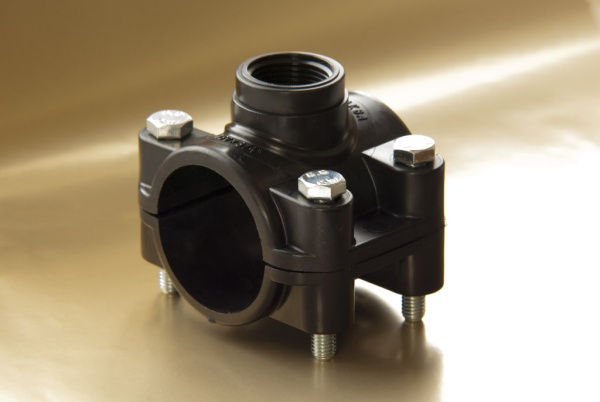 Седелка ПЭ ВР 110*1" 4 болта