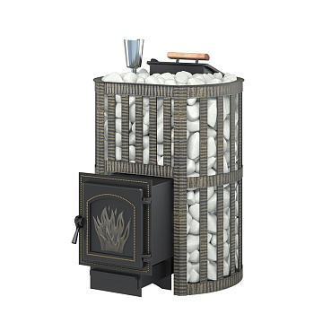 Печь ВЕЗУВИЙ Ураган Ковка 16 (271) чугун