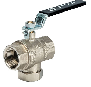 Кран шаровый  STOUT 3/4" с фильтром  (SVF 0001 000020)