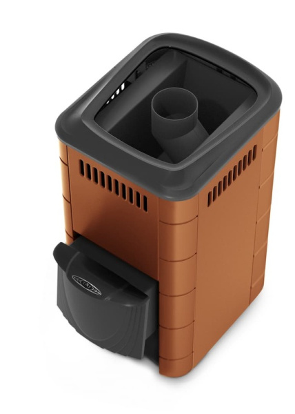 Печь-банная ТМФ Тунгуска 2017 Carbon ДА терракота