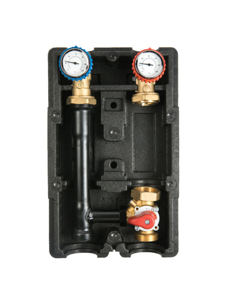 Насосная группа (смесительная) с изоляцией без насоса SMT 125 - DN 25 (1") FB без резьбовых заглушек