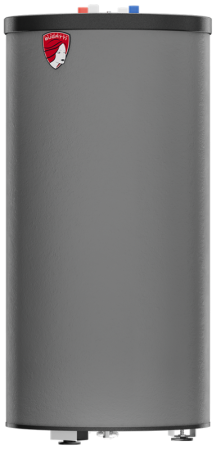 Бойлер косвенного нагрева 1000 Federica Bugatti Эко из черной стали