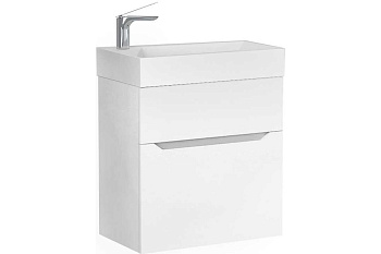 Тумба Brik 55 подвесная Белая