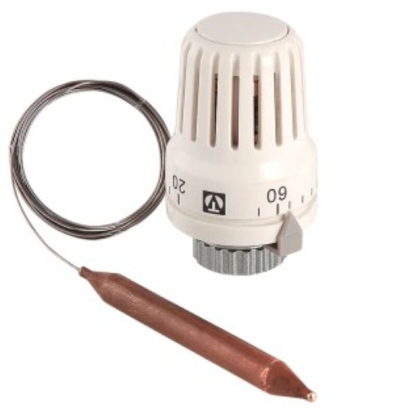 Термоголовка  Valtec с выносным накладным датчиком (диап. 20-60С)