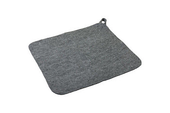 Коврик Банные штучки  для сауны серый Hot Pot