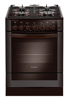 Плита газовая Гефест ПГЭ 6502-02 0045 коричневый