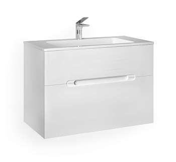 Тумба Modul 80 подвесная белая