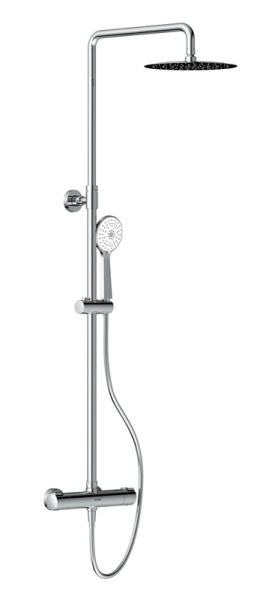 Душевая система ODRA (смеситель термостатический) 3 режима шланг 150 PVC 63069 CERSANIT