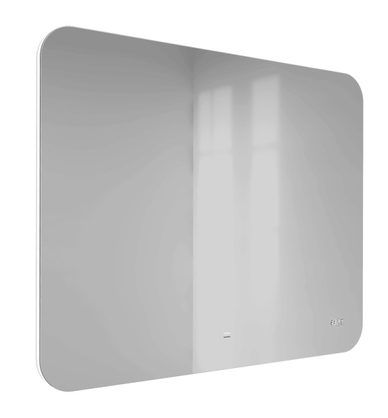 Зеркало Ego 100 с подсветкой и часами Raval