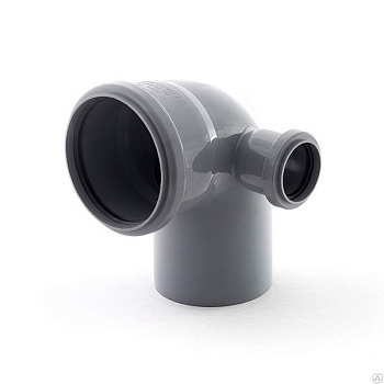 Отвод  Политэк 110*50*90 ПП правый (25шт.)