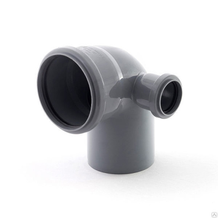 Отвод  Политэк 110*50*90 ПП правый (25шт.)