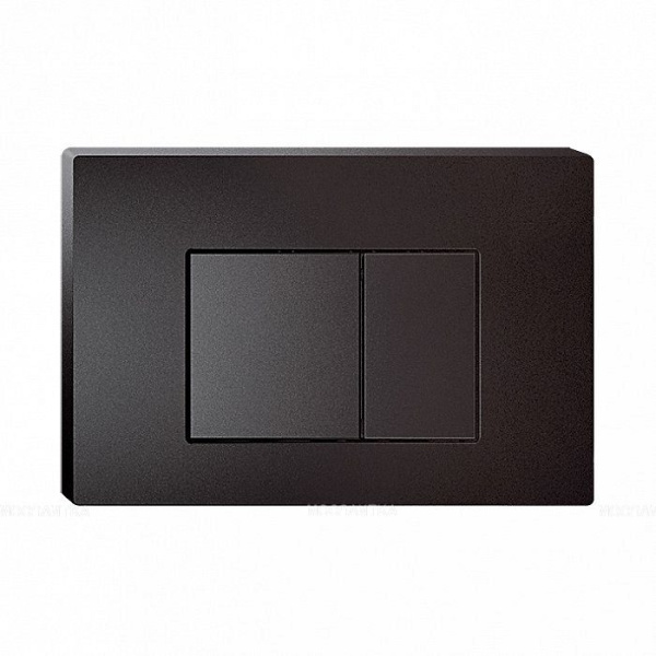 Клавиша смыва,универсальная, матовый черный, Unifix, 031, IDDIS, UNI31MBi77