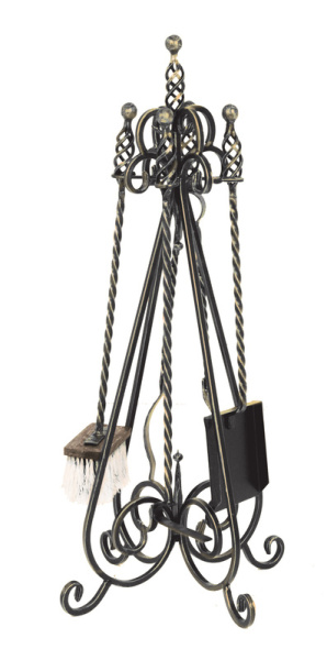 Набор каминный  Везувий кованый N130B