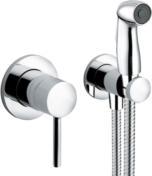 Смеситель с гиг. душем встраиваемый классик  BOZZ Kludi