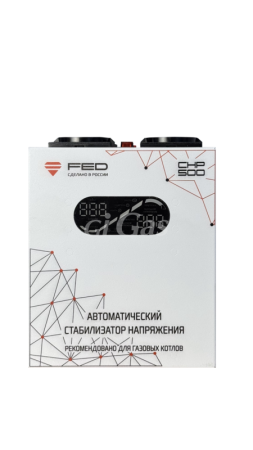 Стабилизатор напряжения FED 500 с дисплеем