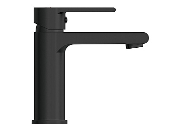 Cмеситель Cersanit клик клак BRASKO BLACK