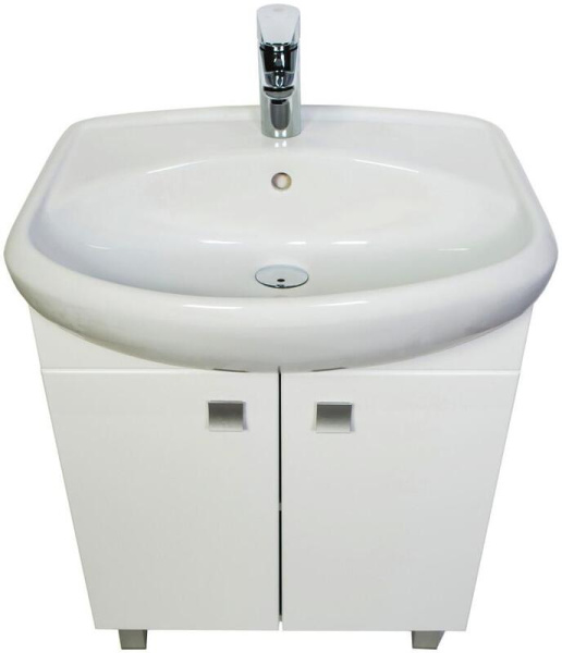 Тумба Рио 60, раковина Ri-60TU+RA Orange