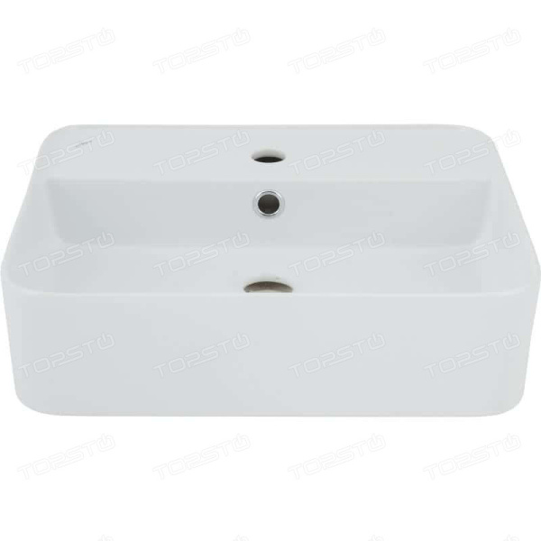 Раковина накладная Dreja Джой 46 Аквалоджик 125 390 460 Белый